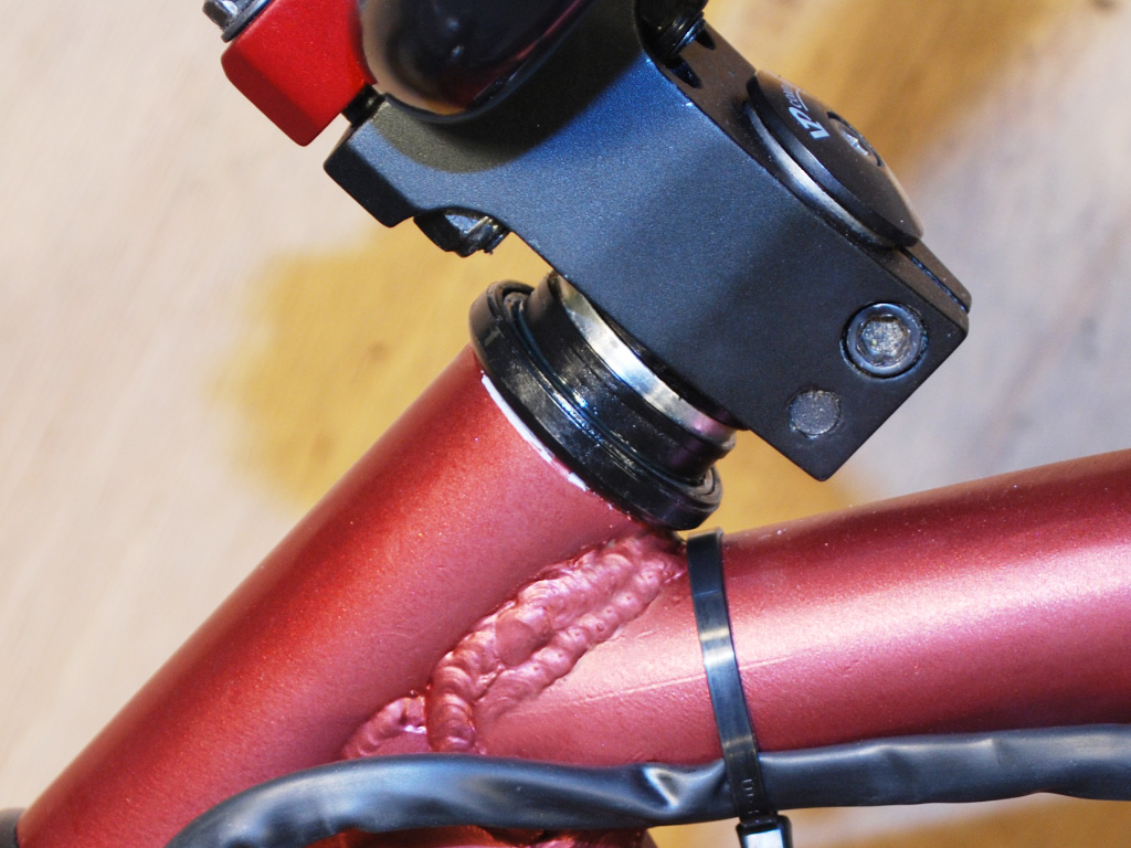EStyle Electric BMX - gooseneck